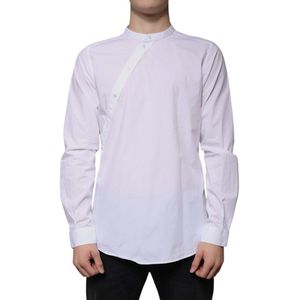 Dolce & Gabbana - MARTINI - Overhemd - Wit - Slim Fit - Lange Mouwen