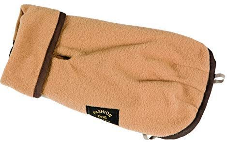 Fashion Dog Fleece-Hundemantel - Camel/Beige 27 cm 1 St