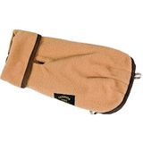 Fashion Dog - Fleece-Hundemantel - Camel/Beige - 70 cm