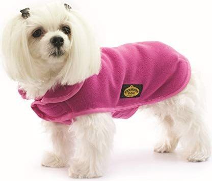 Fashion Dog Fleece-Hundemantel - Fuchsia 39 cm 1 St