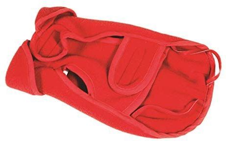 Fashion Dog Fleece-Hundemantel - Rot 75 cm 1 St