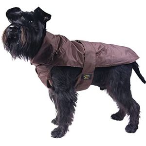 Fashion Dog Hundemantel mit Kunstpelz-Futter - Braun 100 cm 1 St