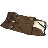 Hundemantel mit Kunstpelz-Futter - Braun - 27 cm - Fashion Dog