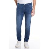 Replay - Denim Jeans - Lichtblauw - 90% Katoen - Regular Waist - 5-Pocket