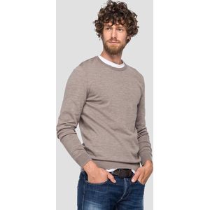 Replay Hyperflex Merino Pullover Taupe (UK3080 G22734 - M21)