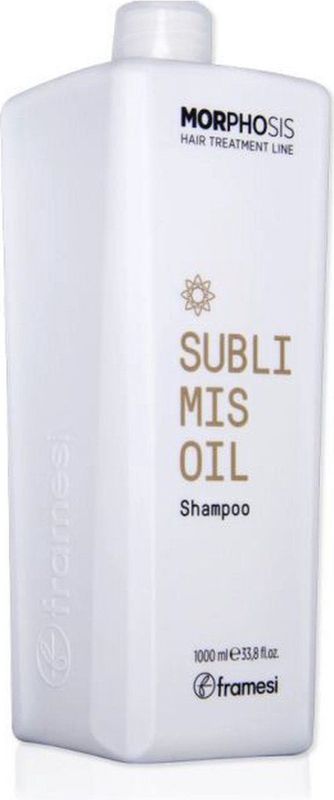 Framesi - Morphosis Sublimis Oil Shampoo - Kleurloos - Met Arganolie