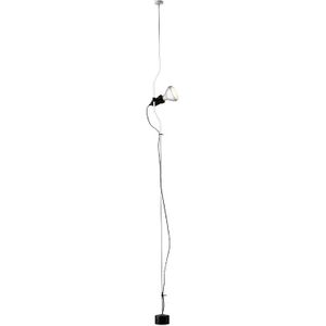 Flos Parentesi F5600009 Plafondlamp, dimbaar, staal, 150 W, kabellengte: 400 cm, diameter: 11 cm, wit