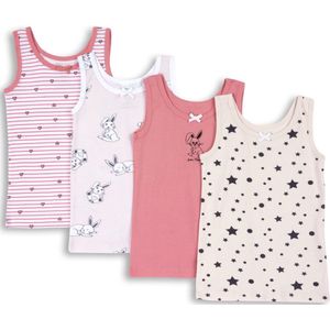 Chicco - Baby - Set van 4 Meisje Hemdje - Maat 128