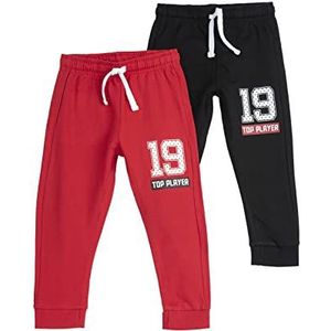 Chicco 2-delige set lange joggingbroek voor kinderen, Veelkleurig.