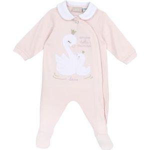 Chicco Jumpsuit Met Opening Aan De Voorkant baby-meisjes, Roze (1), 3M, Design in Italië