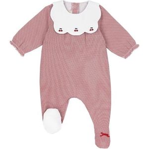Chicco Jumpsuit Met Opening Aan De Achterkant baby-meisjes, Rosso, Preemie, Design in Italië