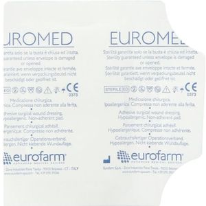 Euromed - Zelfklevende Wondpleister - 6x9cm - 1 Stuk - Steriel