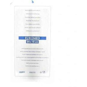 Euromed 10x20cm 1 Eilandpleister Adh Steriel