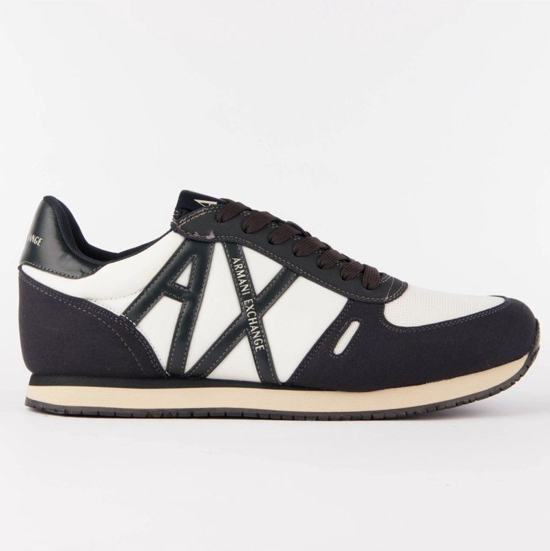 Armani Exchange - XUX017XCC68U390 - Hardloopschoenen - Marineblauw - Synthetisch