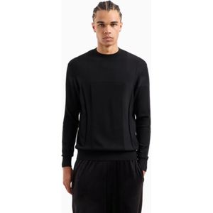 Armani Exchange - Zwarte Sweater - Heren - Stijl XM 000103 AF 10454
