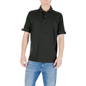 Armani Exchange - XM000307AF10366UB101 - Polo - Marineblauw - Katoen - Korte Mouwen