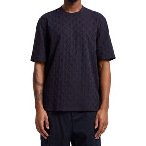 Armani Exchange Heren T-shirt Blauw XM000268-AF10337 UB101
