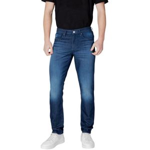 Armani Exchange - Slim-Fit Jeans - Blauw - Katoenmix