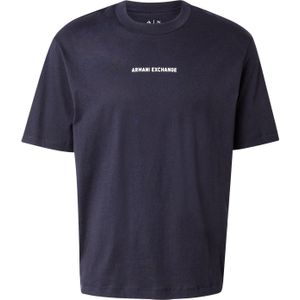 Armani Exchange - Xm000588a_f12308u - T-shirt - Zwart - Katoen