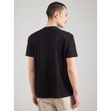 Armani Exchange - XM000552AF10356UC001 - T-shirt - Zwart - Katoen - Korte Mouwen