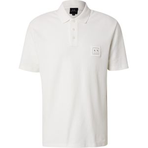 Armani Exchange - Édition Bleue - Hemd - Wit - Patch Logo