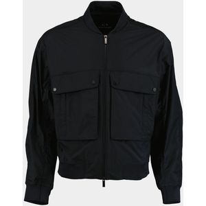 Armani Exchange - XM000344AF12283UB101 - Jas - Marineblauw - Polyester - Maxi Zakken