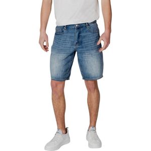 Armani Exchange - Korte Broeken - Blauw