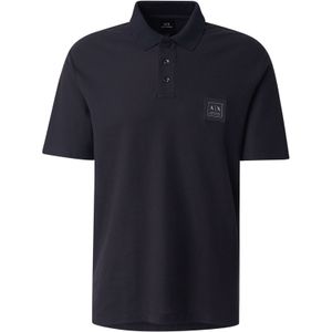 Armani Exchange, Heren, Tops, Blauw, Maat: 2XL Katoen,