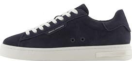 Armani Exchange - XUX253XV86801826 - Sportschoenen - Marineblauw - Leer