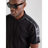 EA7 Emporio Armani - AF10375 - Korte Mouw Poloshirt - Zwart