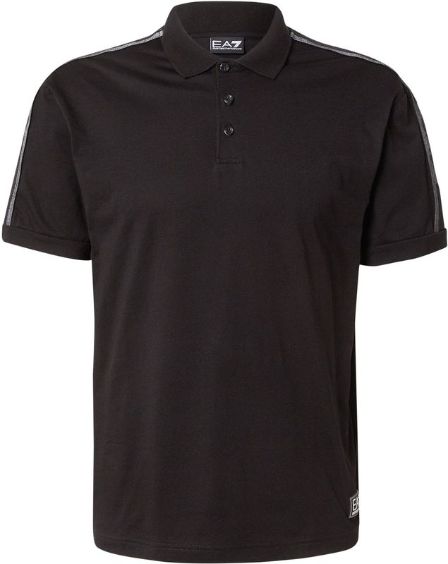 EA7 Emporio Armani - AF10375 - Korte Mouw Poloshirt - Zwart