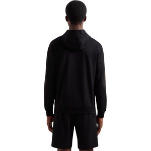 Ea7 Emporio Armani Train Logo Series Extended Logo Coft Cc Hoodie