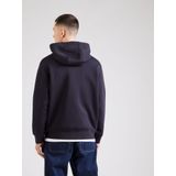 Hoodie - Marineblauw - Katoen-Polyester - Capuchon met Rits