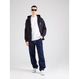 Hoodie - Marineblauw - Katoen-Polyester - Capuchon met Rits