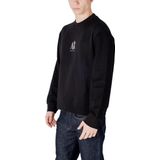 Sweatshirt - Marineblauw - Katoen/Polyester - Geborduurd Logo