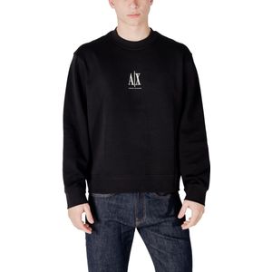Sweatshirt - Marineblauw - Katoen/Polyester - Geborduurd Logo