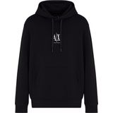 Armani Exchange - Icon Project - Hoodie - Zwart - Katoen