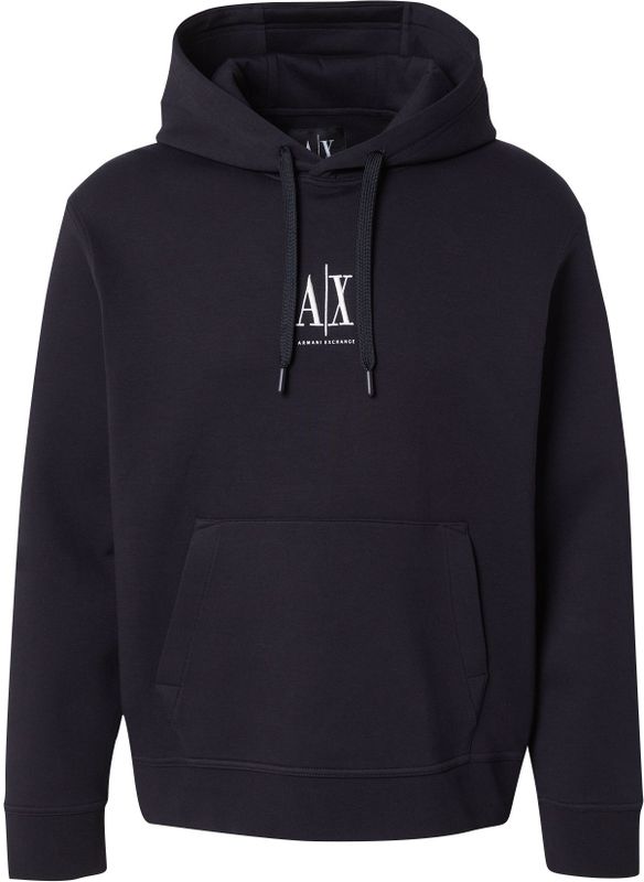 AIX Armani Exchange - XM000369AF10818UB101 - Casual Sweatshirt - Marineblauw - Katoen