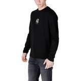 Armani Exchange - T-shirt - Langemouwen - Zwart - 100% Katoen