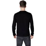 Armani Exchange - T-shirt - Langemouwen - Zwart - 100% Katoen