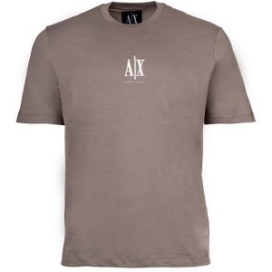 T-Shirt mit Label-Print