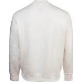 Sweatshirt - Wit - Katoen - Normale Pasvorm - Geborduurd Logo