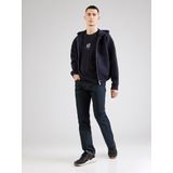 T-shirt - Diepblauw - Katoen - Geborduurd Logo