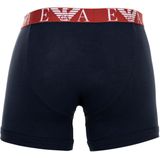 Emporio Armani - 3-Pack Boxers - Blauw - Stretchkatoen