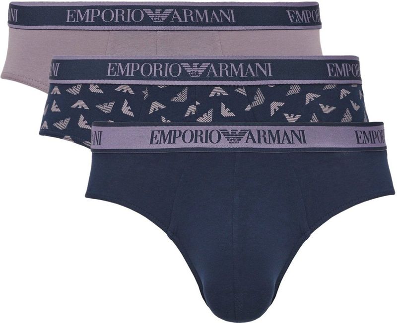 Armani - Slips - Wit - Katoen - 95% Katoen 5% Elastaan