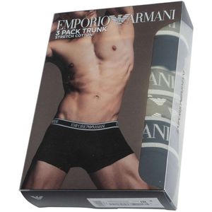 Emporio Armani - EM000370_AF10779 - Boxershorts - 3 Eenheden - Katoen