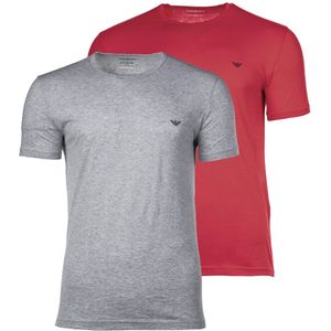 Emporio Armani Shirt grijs / rosa