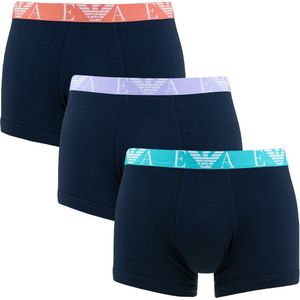 Emporio Armani - Tripack Boxers Katoen Stretch - Veelkleurig - Heren