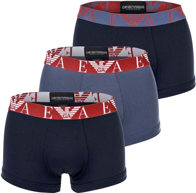 Emporio Armani - Bold Monogram - Boxershorts - 3 Eenheden