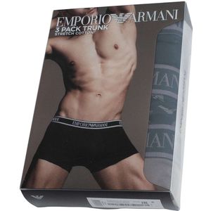 Emporio Armani - Boxershorts - Zwart - Elastisch - 3 Stuks